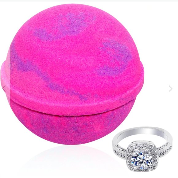 Love Potion Bath Bombs ( Set of 2 ) Ring Size 6 - Picture 1 of 4
